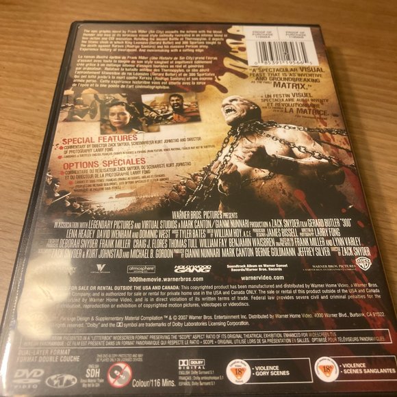 300 - Widescreen DVD - Picture 2 of 4